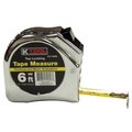 K-Tool International Tape Measure 1/2"X 6', 2M KTI72606